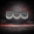 GREY TRUCK FRONT CURTAIN - SUEDE LOOK